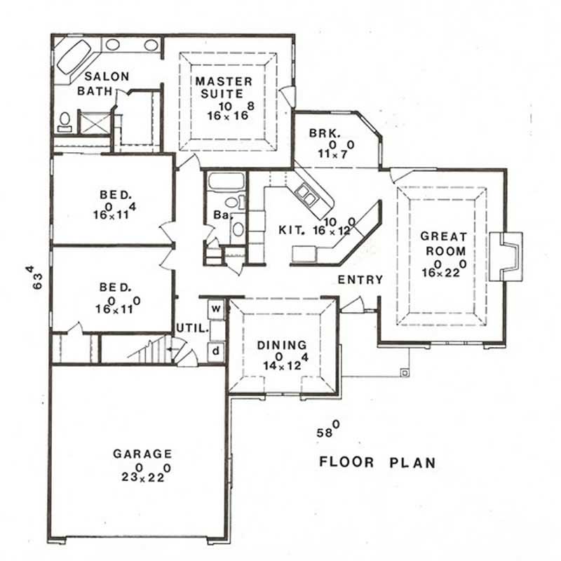 Floor Plan First Story