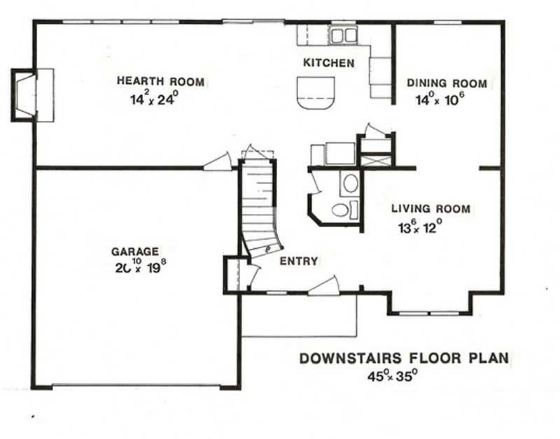 Floor Plan First Story