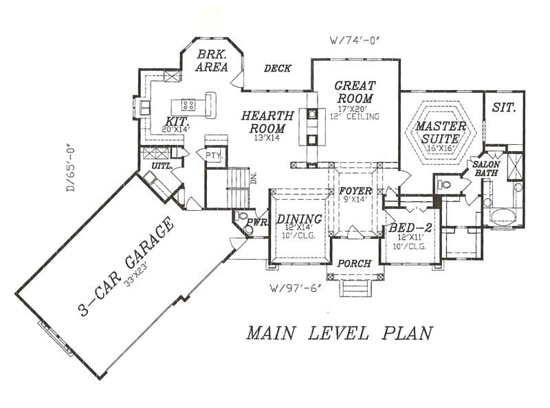 Floor Plan First Story