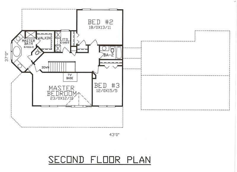 Floor Plan Second Story