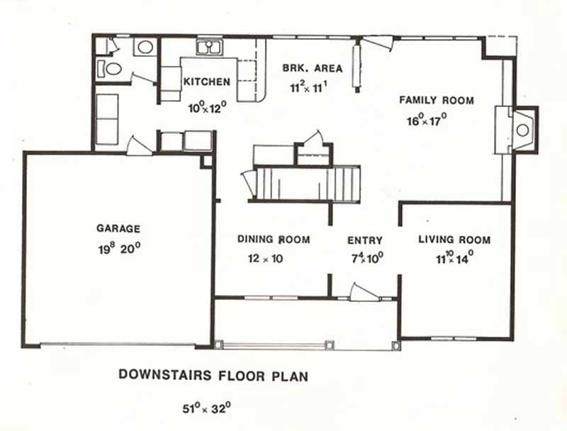 Floor Plan First Story