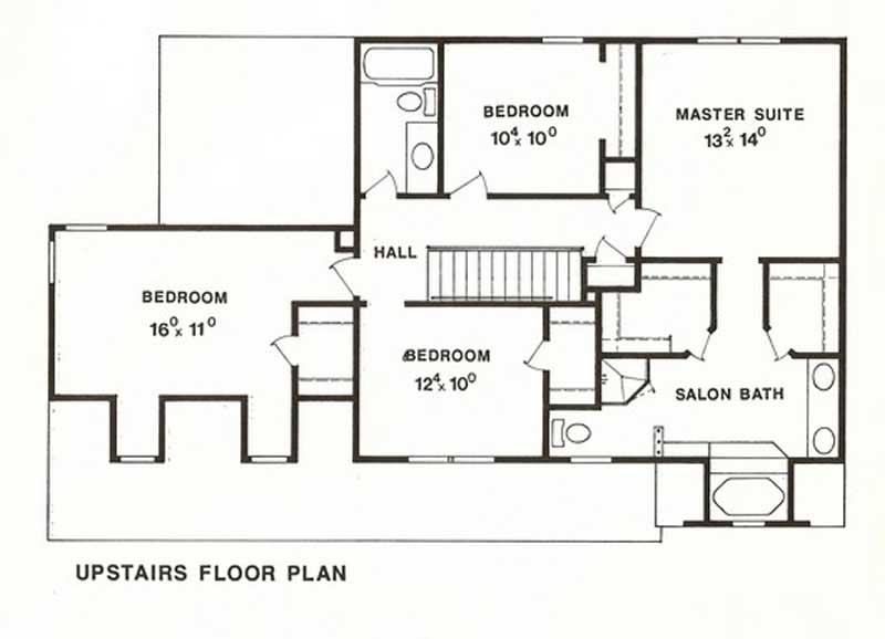 Floor Plan Second Story