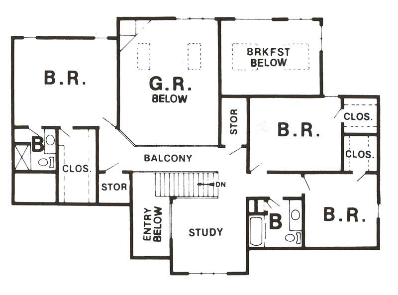 Floor Plan Second Story