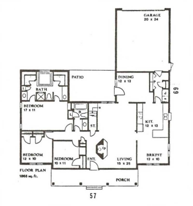 Floor Plan First Story
