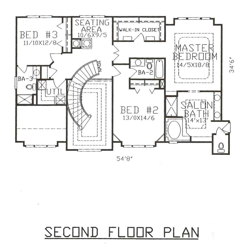 Floor Plan Second Story