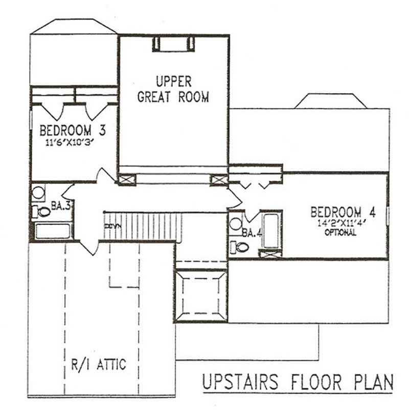Floor Plan Second Story