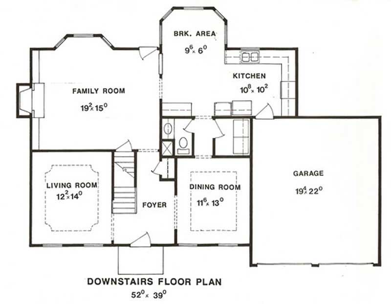 Floor Plan First Story