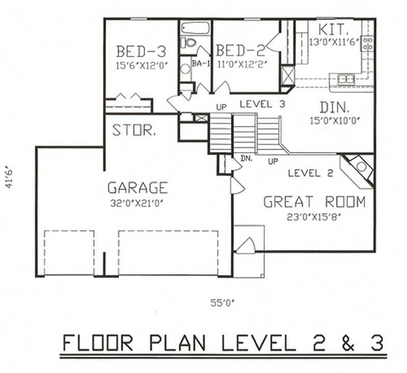 Floor Plan First Story