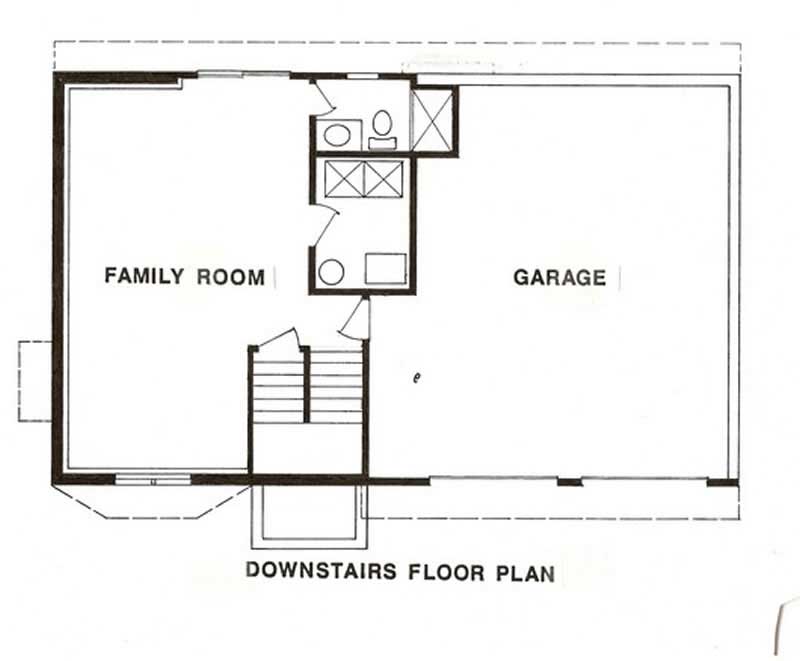 Floor Plan Garage
