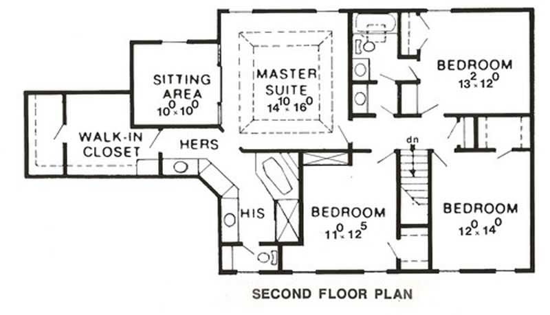 SECOND FLOOR PLAN