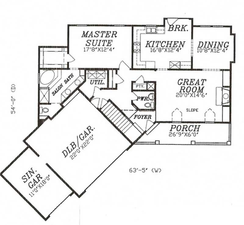 MAIN FLOOR PLAN