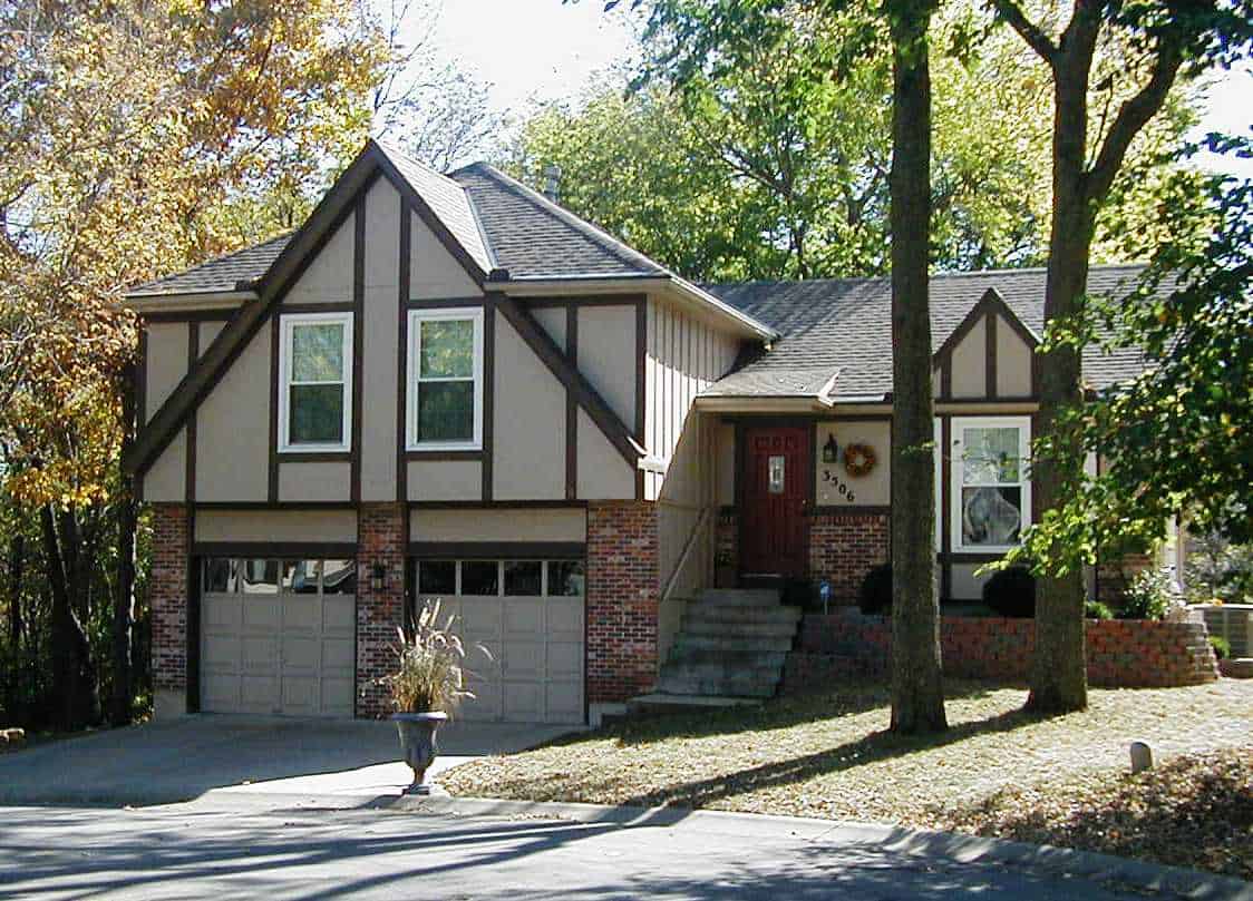 3-Bedroom, 1888 Sq Ft Multi-Level Home - Plan #147-1090 - Main Exterior