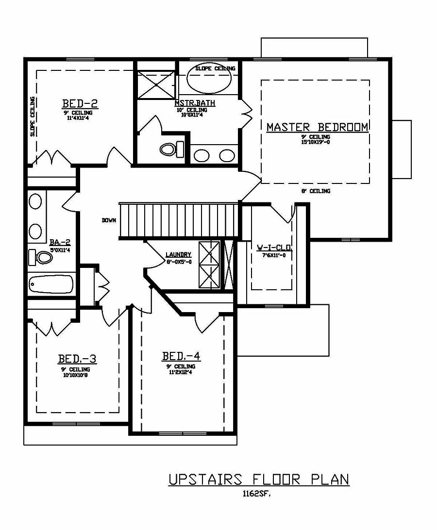 Floor Plan Upper Level