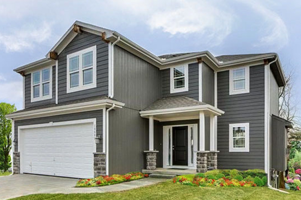 4-Bedroom, 1950 Sq Ft Traditional House Plan - 147-1156 - Front Exterior