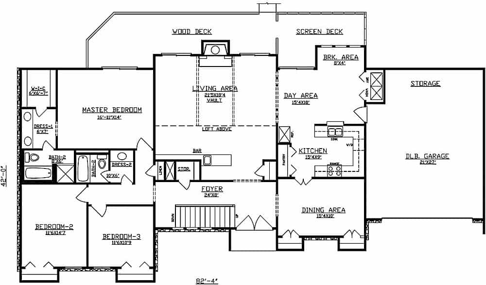 Floor Plan Main Level