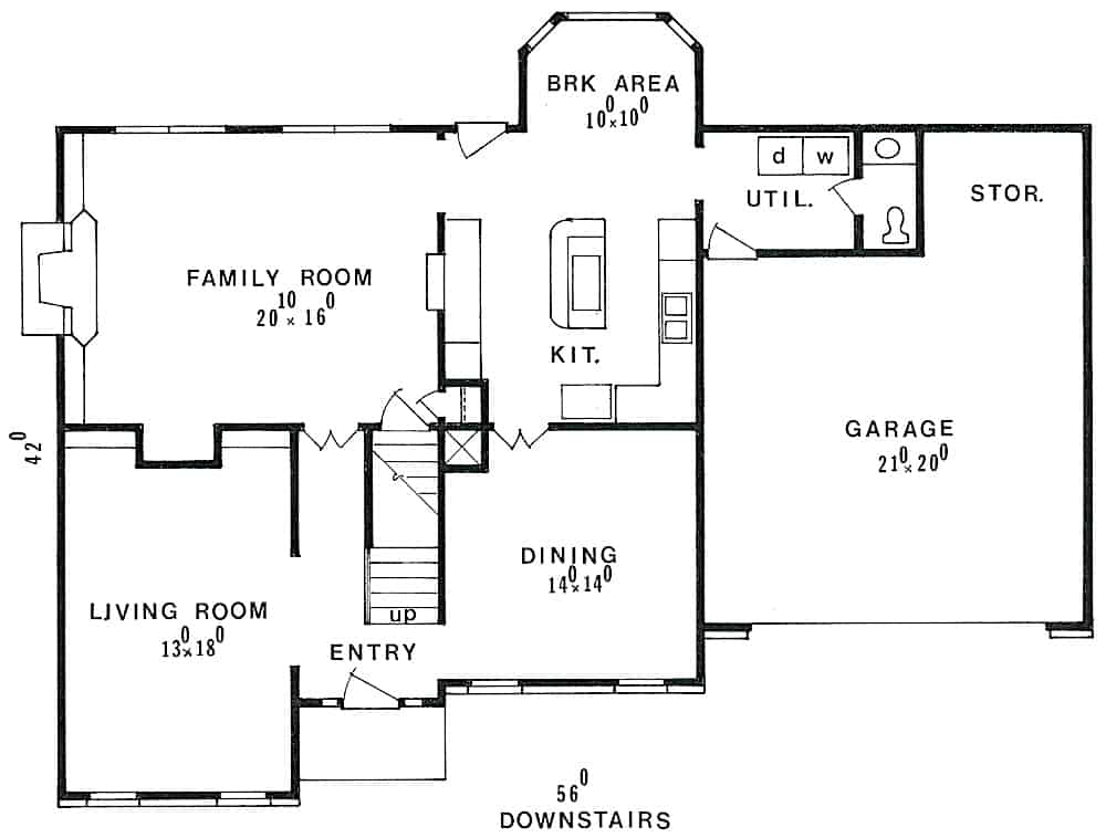 Floor Plan Main Level