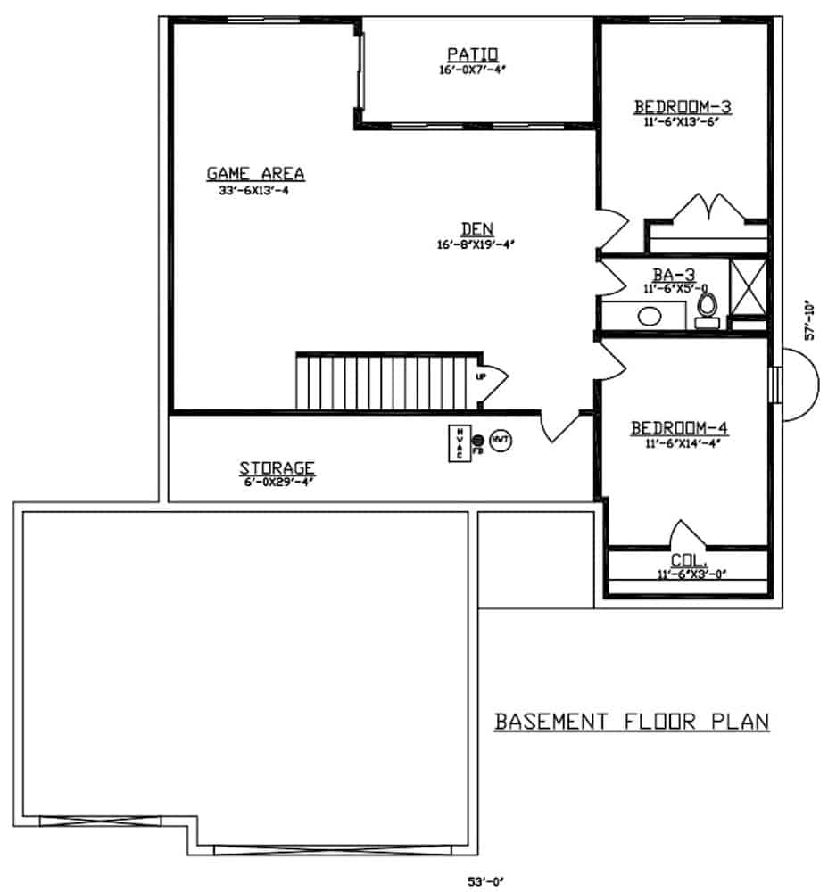Floor Plan Basement