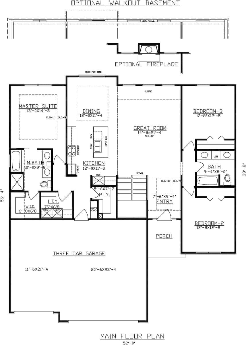 Floor Plan Main Level