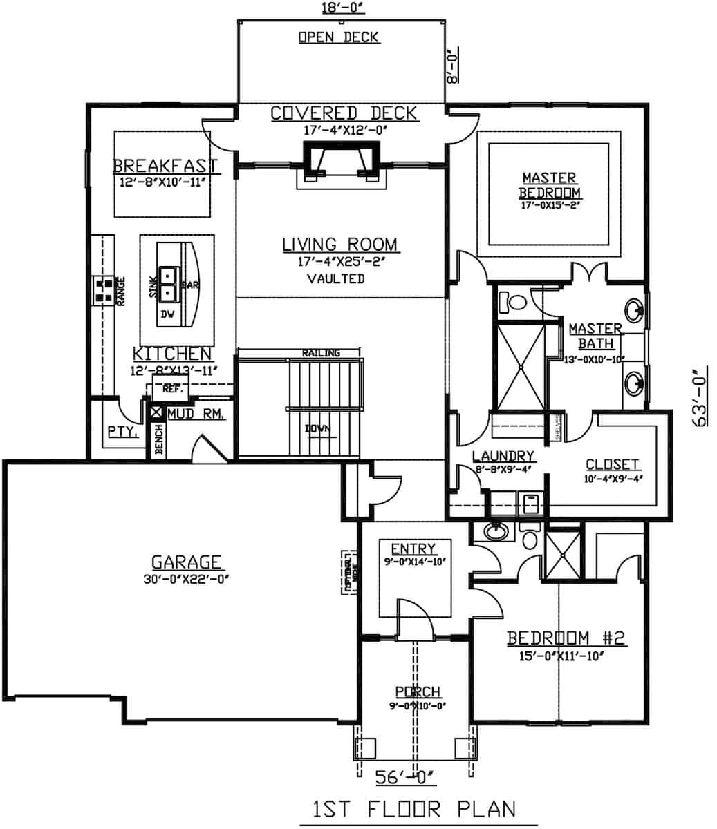 Floor Plan Main Level