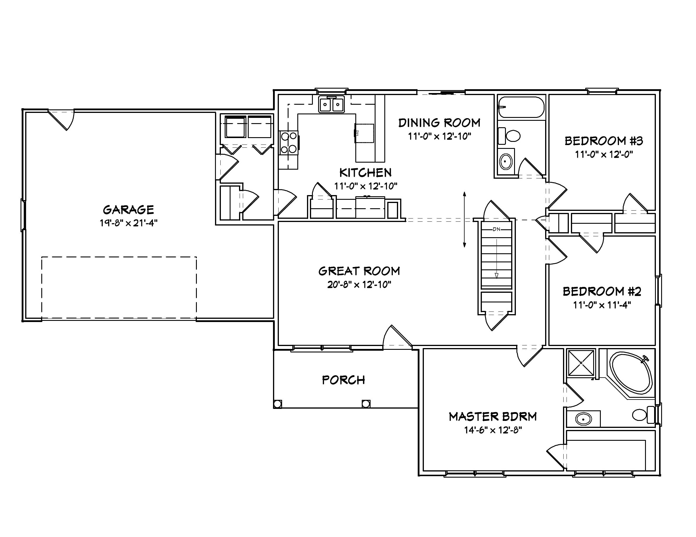 Floor Plan First Story