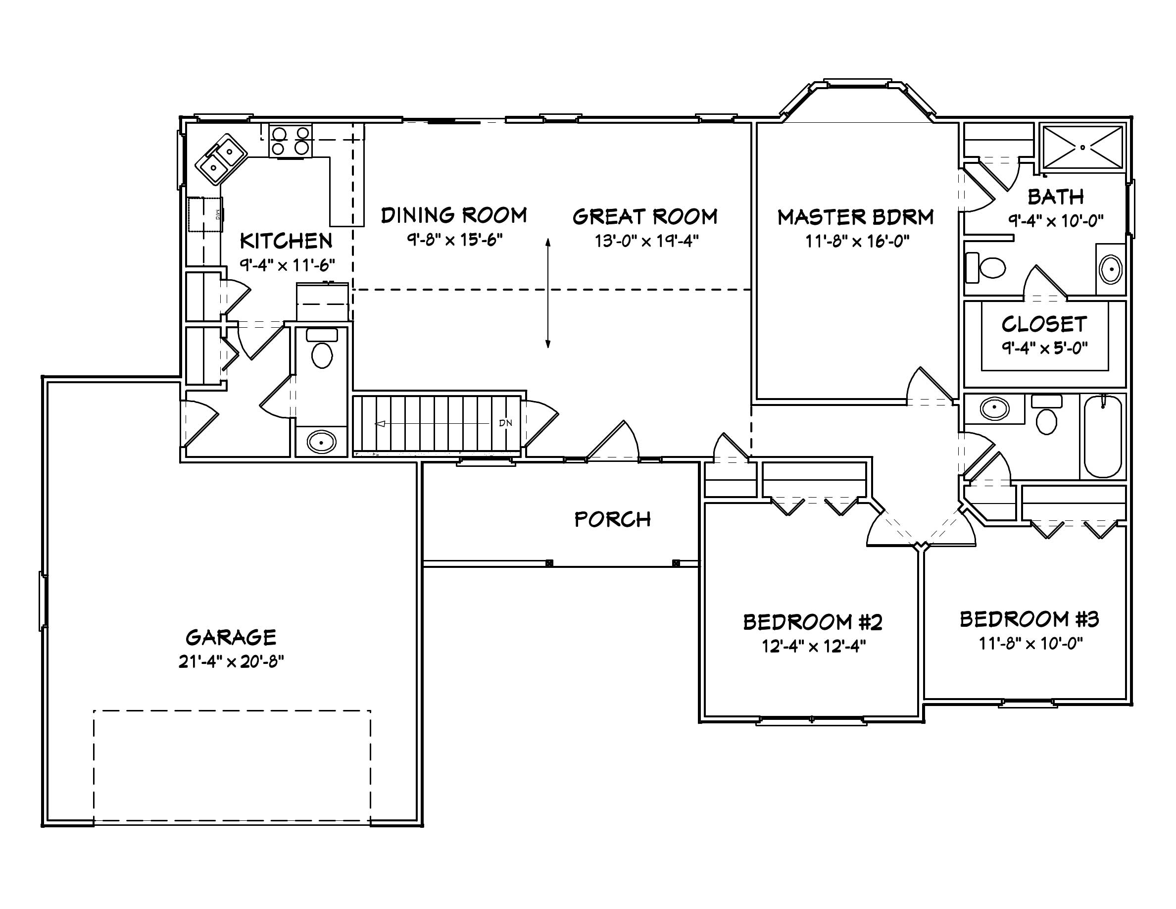 Floor Plan First Story