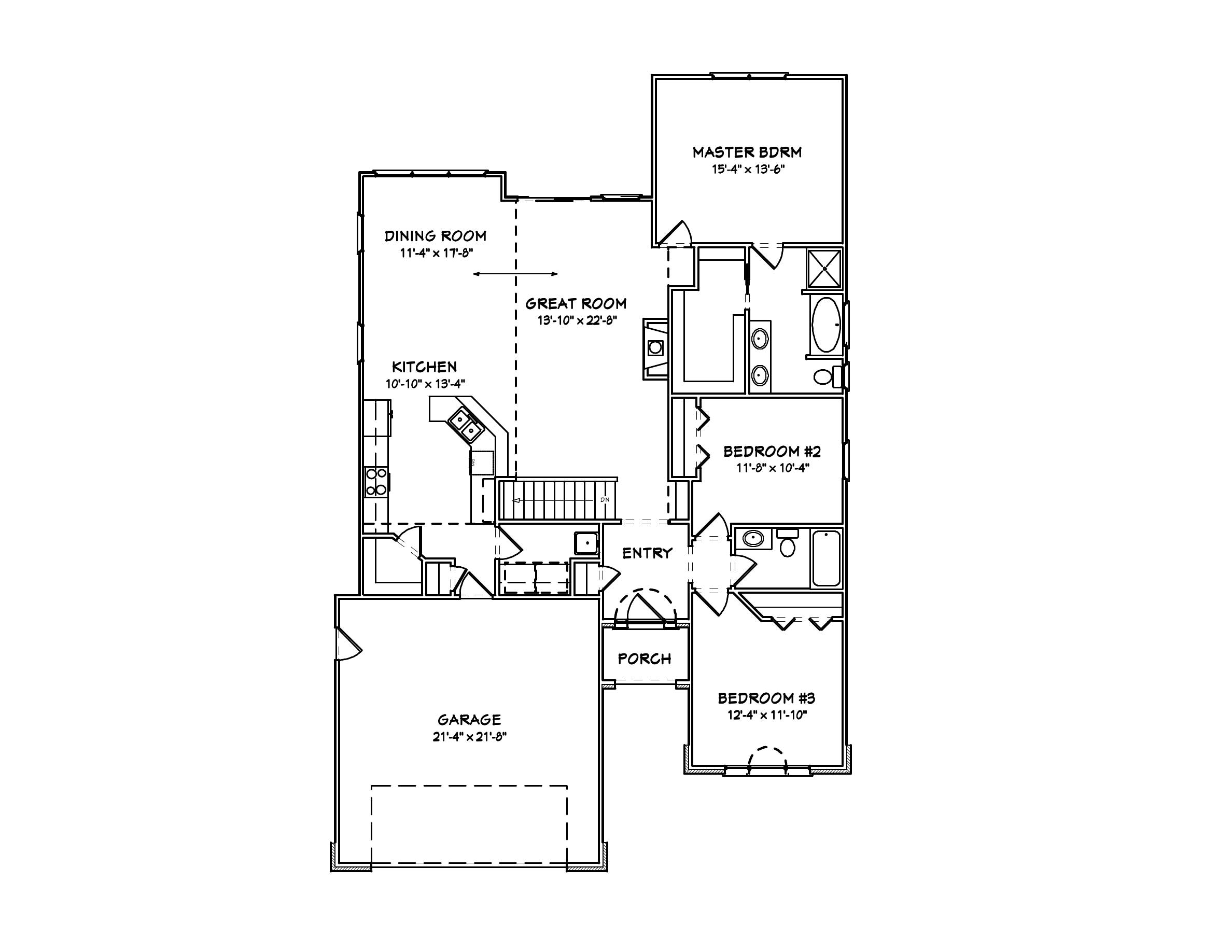 Floor Plan First Story