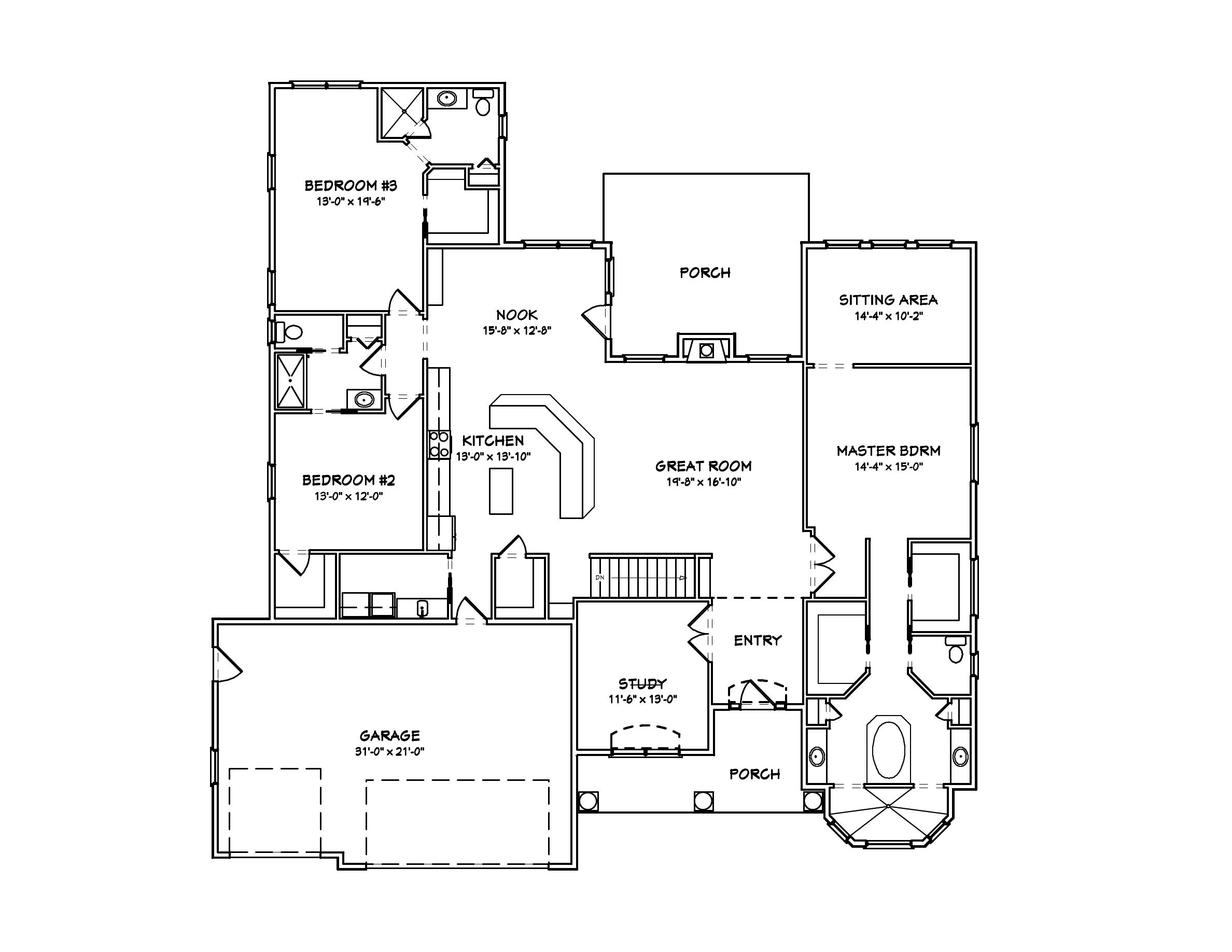 Floor Plan First Story
