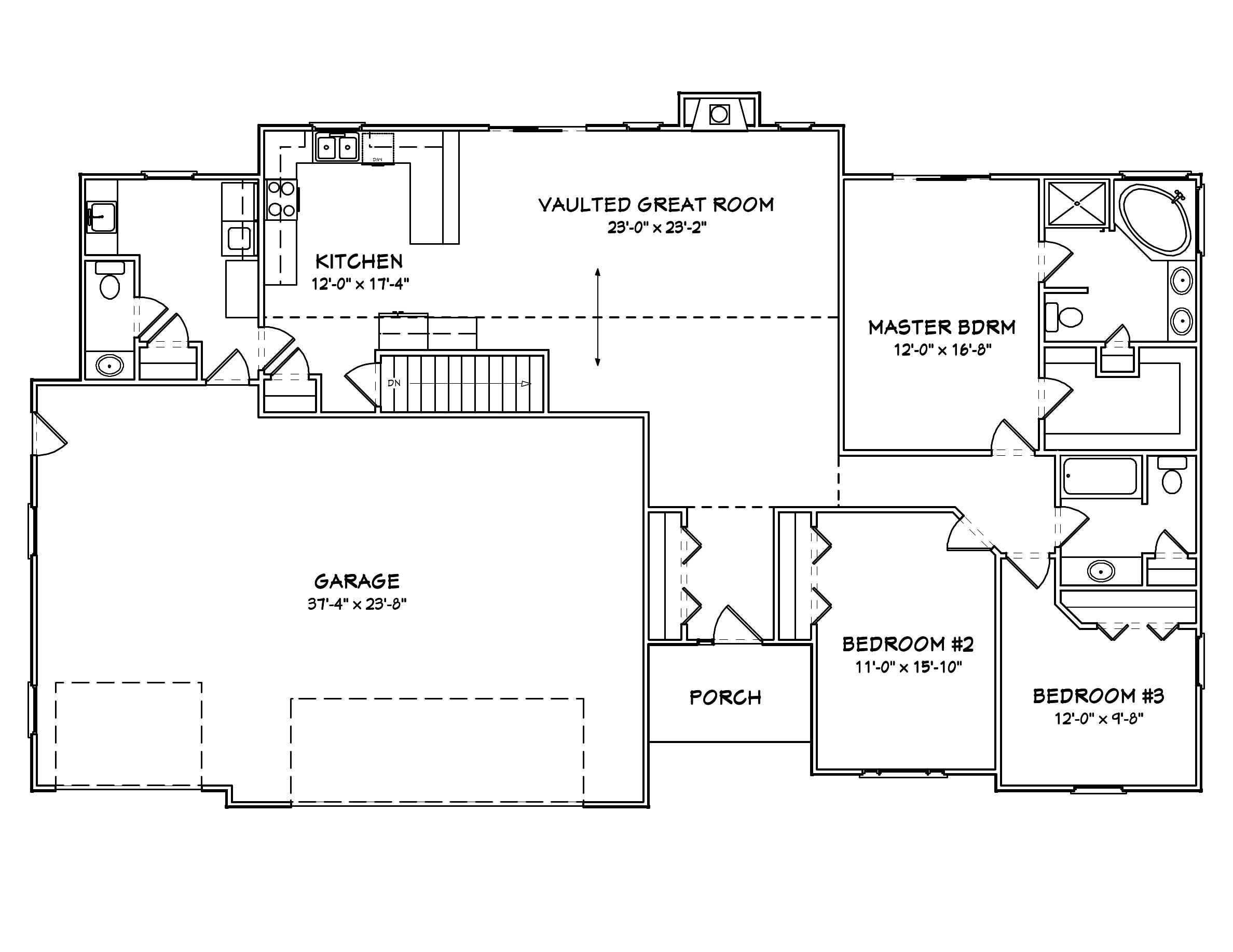 Floor Plan First Story