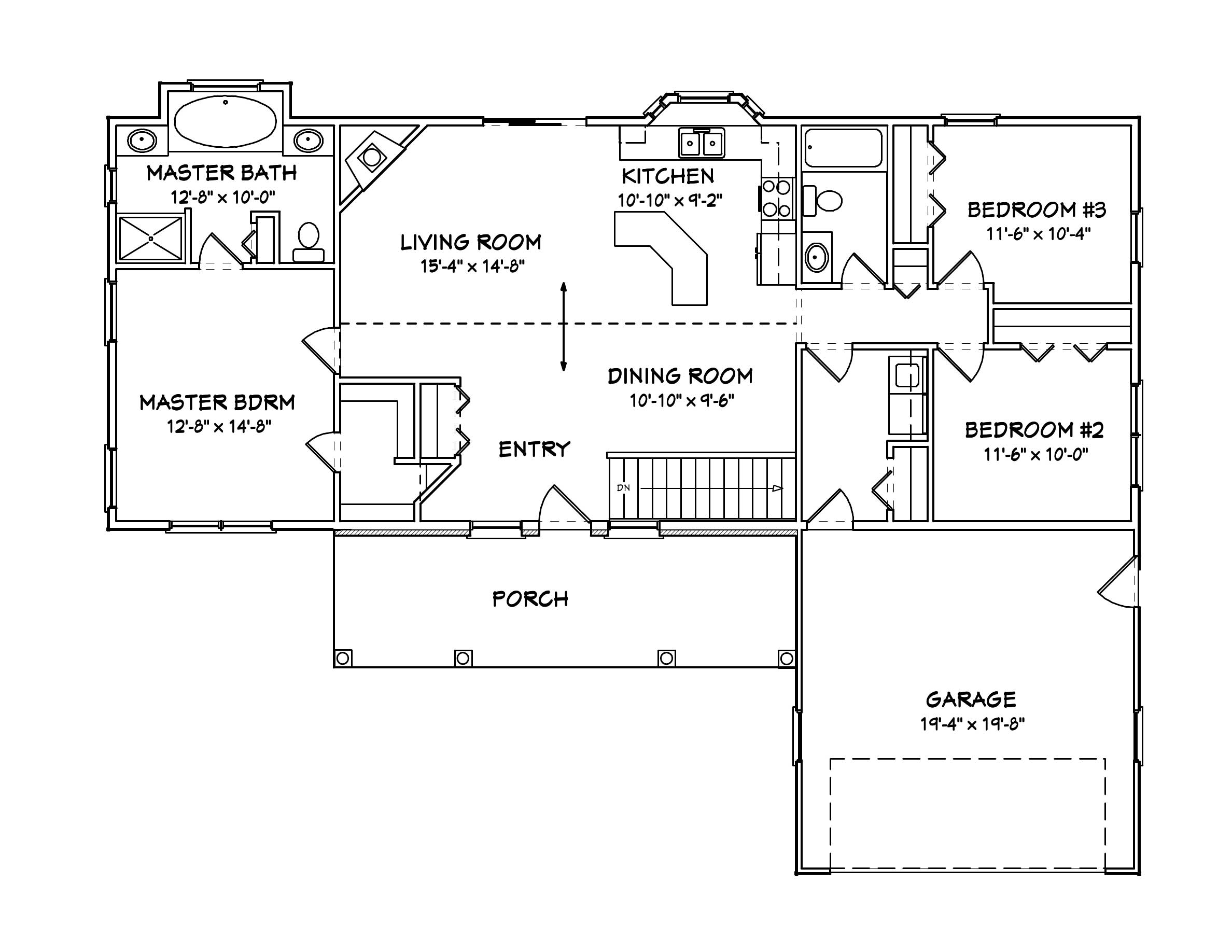 Floor Plan First Story