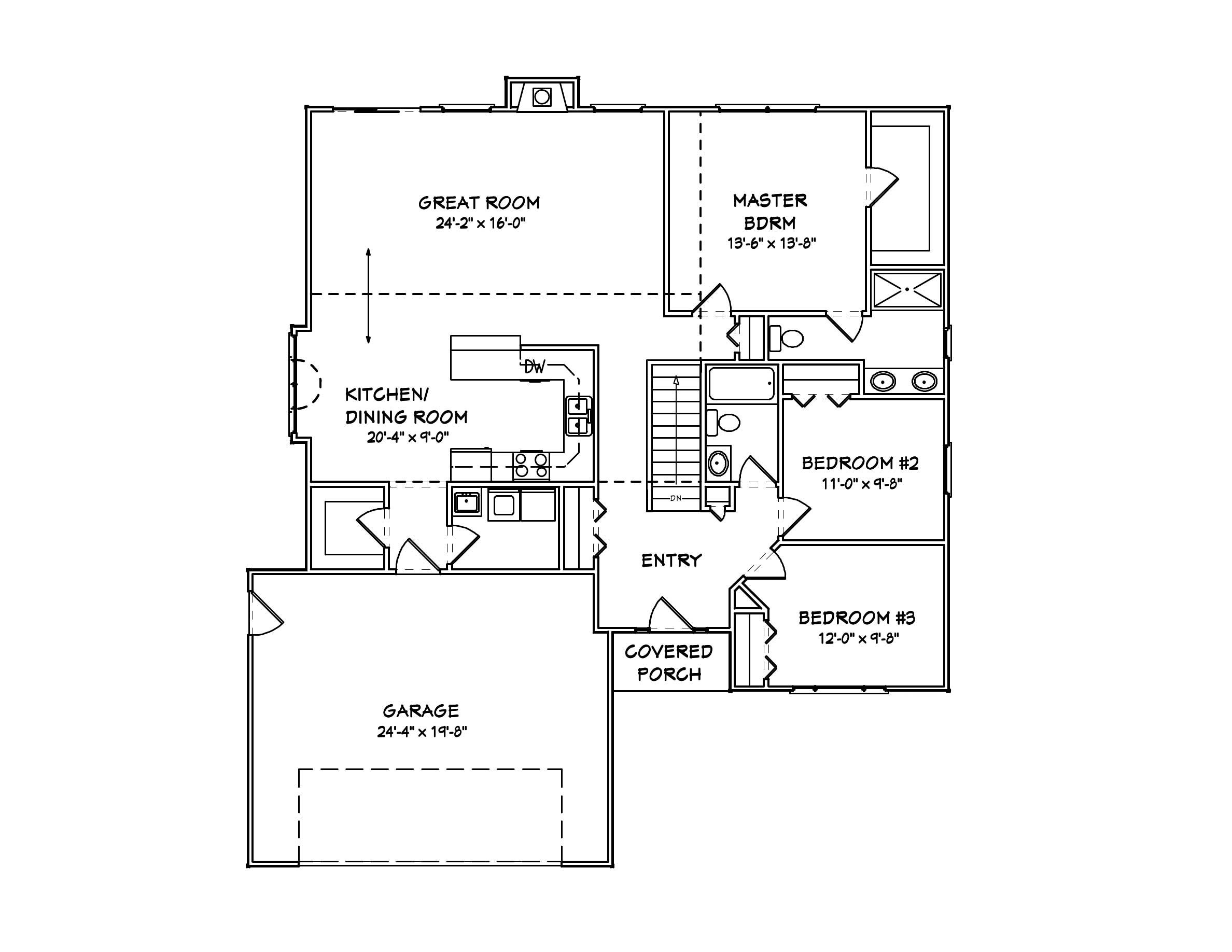 Floor Plan First Story
