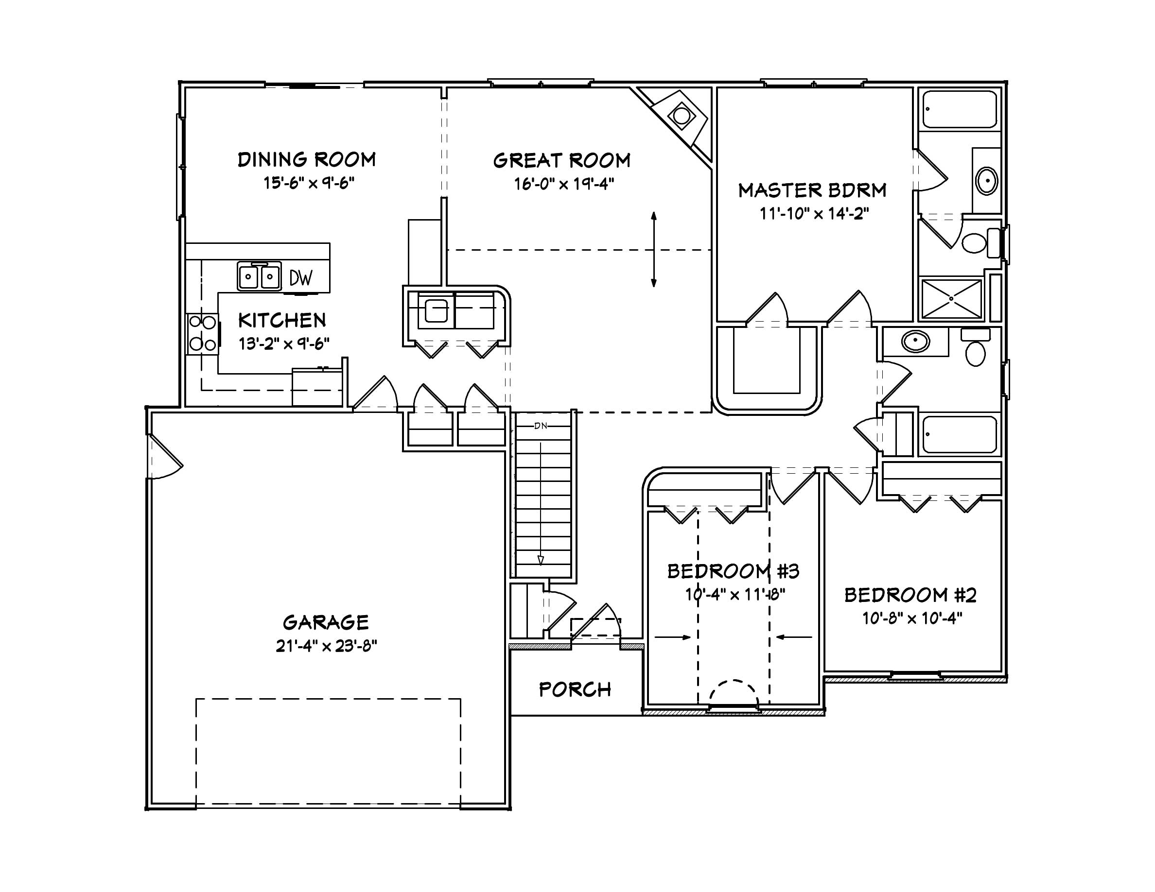 Floor Plan First Story