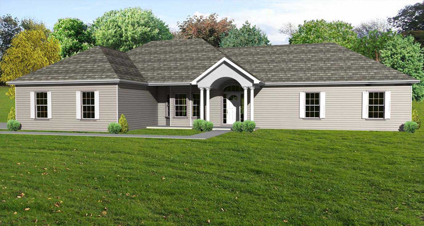 3-Bedroom, 2090 Sq Ft European Home Plan - 148-1040 - Main Exterior