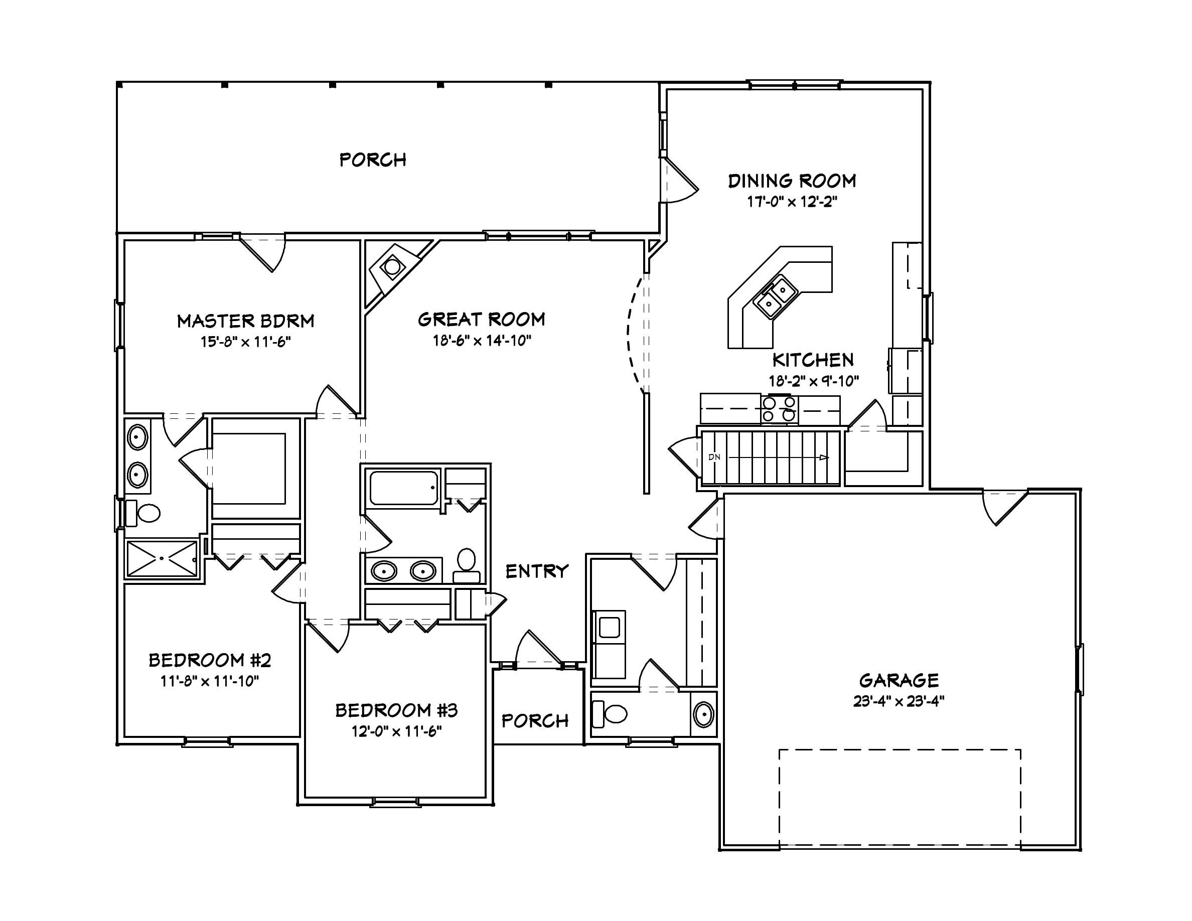 Floor Plan First Story