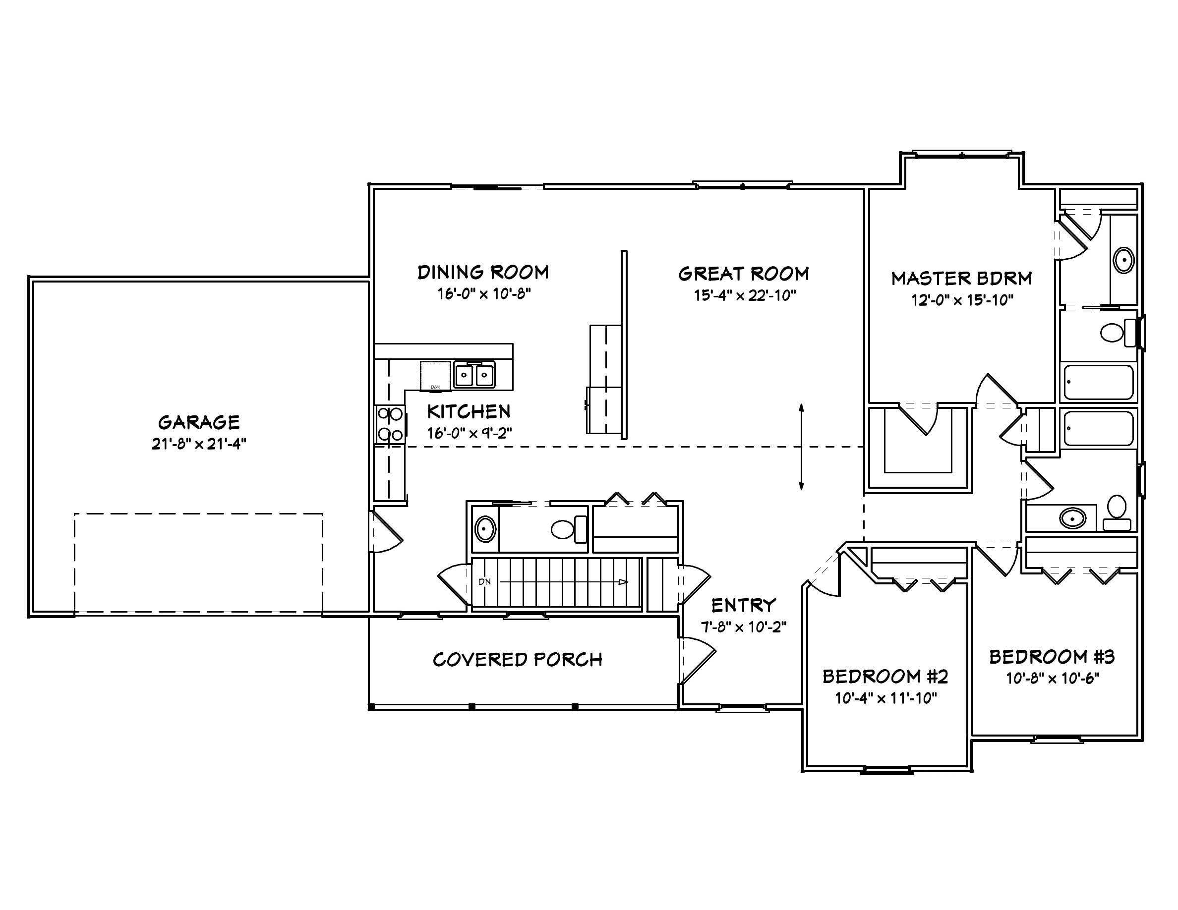 Floor Plan First Story