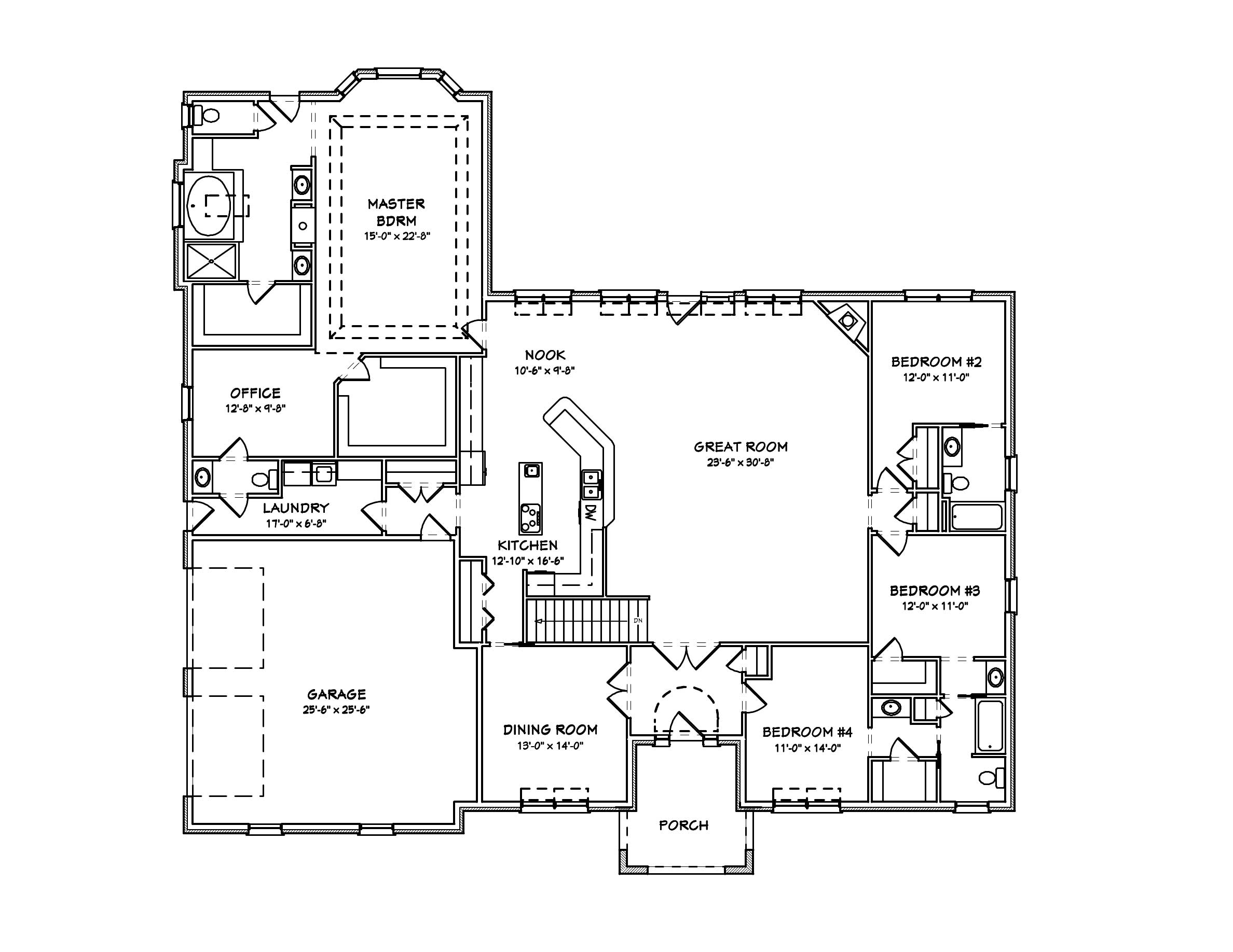Floor Plan First Story