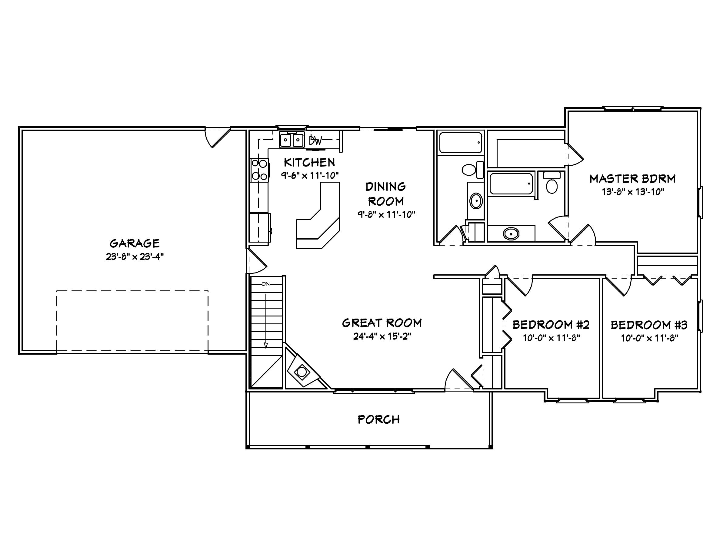 Floor Plan First Story