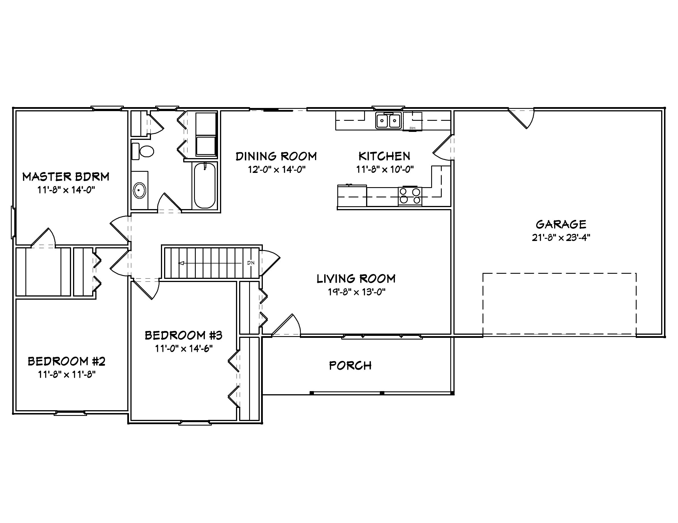 Floor Plan First Story