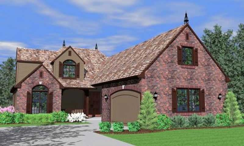 3-Bedroom, 2157 Sq Ft Country Home Plan - 149-1166 - Main Exterior