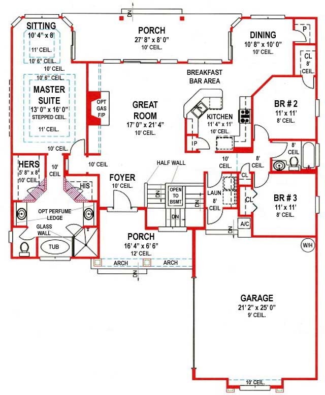 Floor Plan First Story