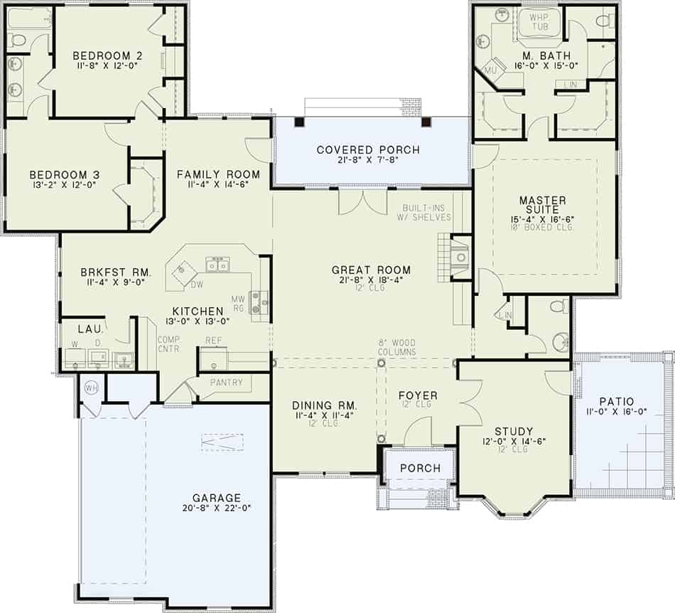 Floor Plan First Story