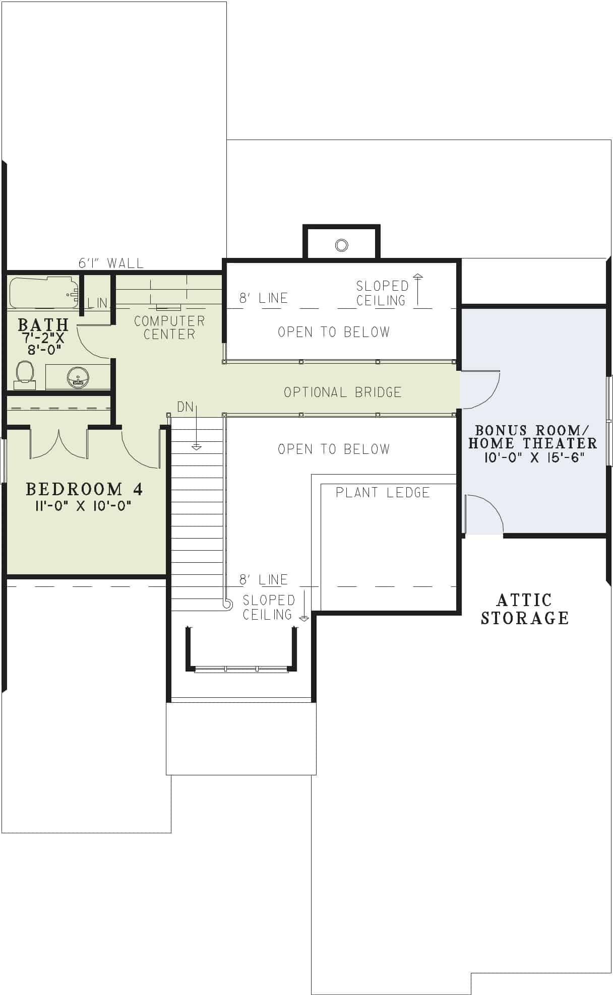 Floor Plan Upper Level
