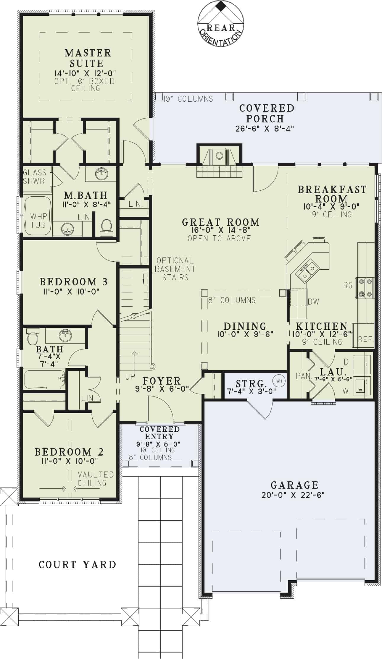 Floor Plan First Story