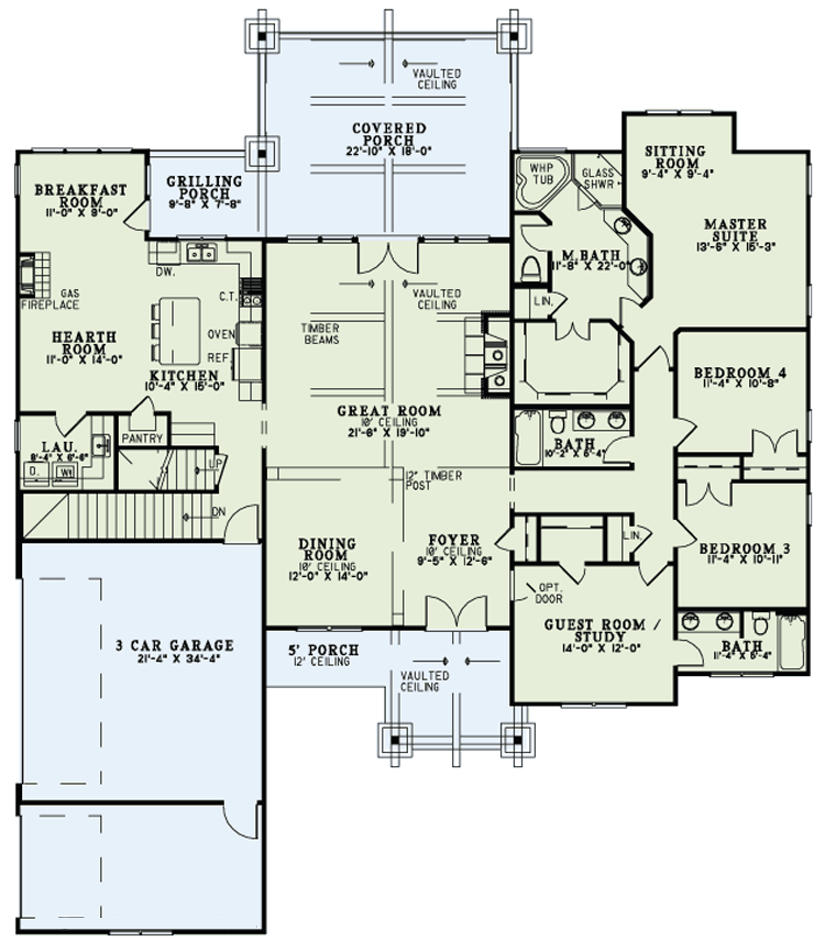 Floor Plan Main Level
