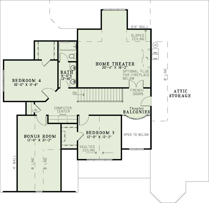 Floor Plan Upper Level
