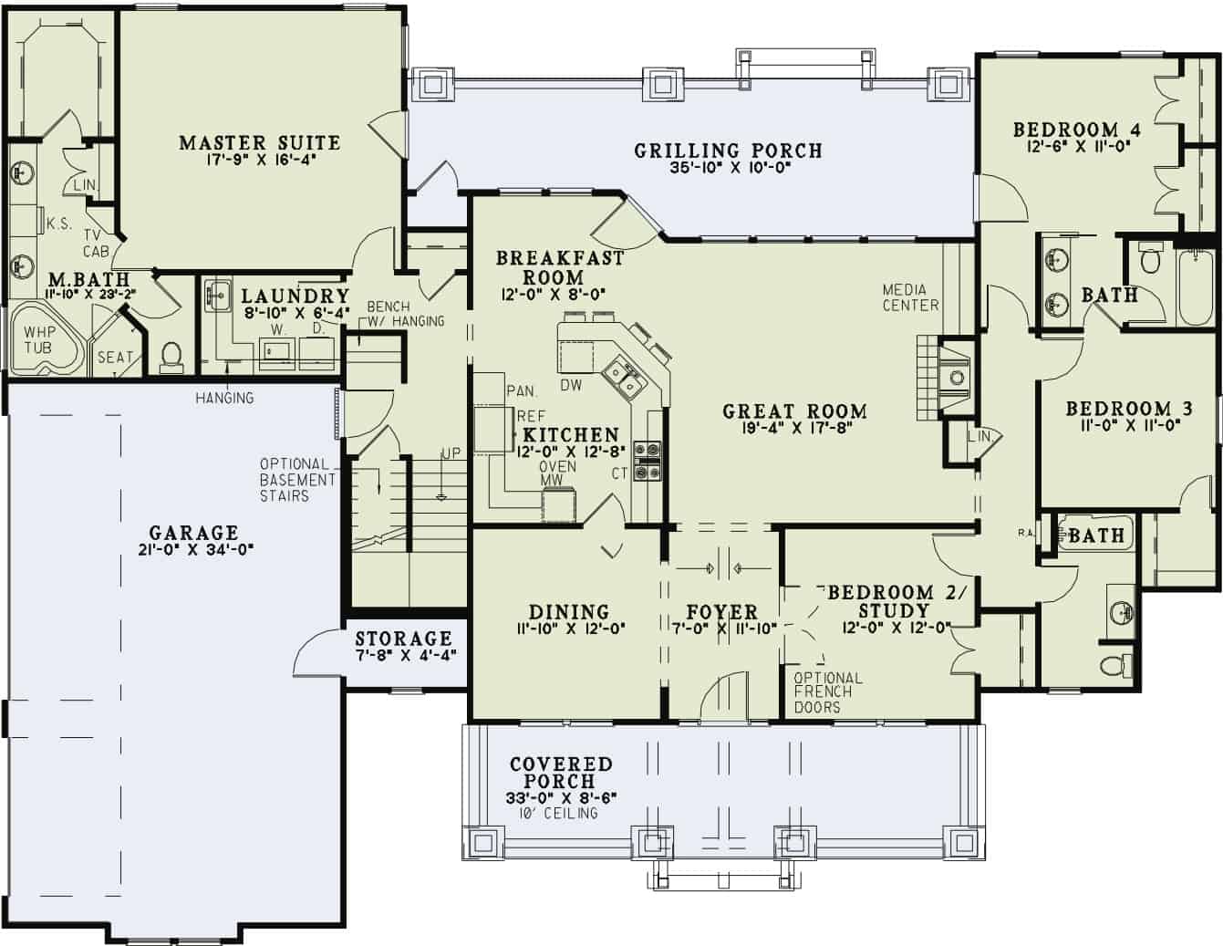 Floor Plan First Story