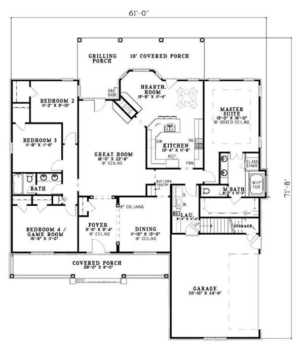Floor Plan Main Level
