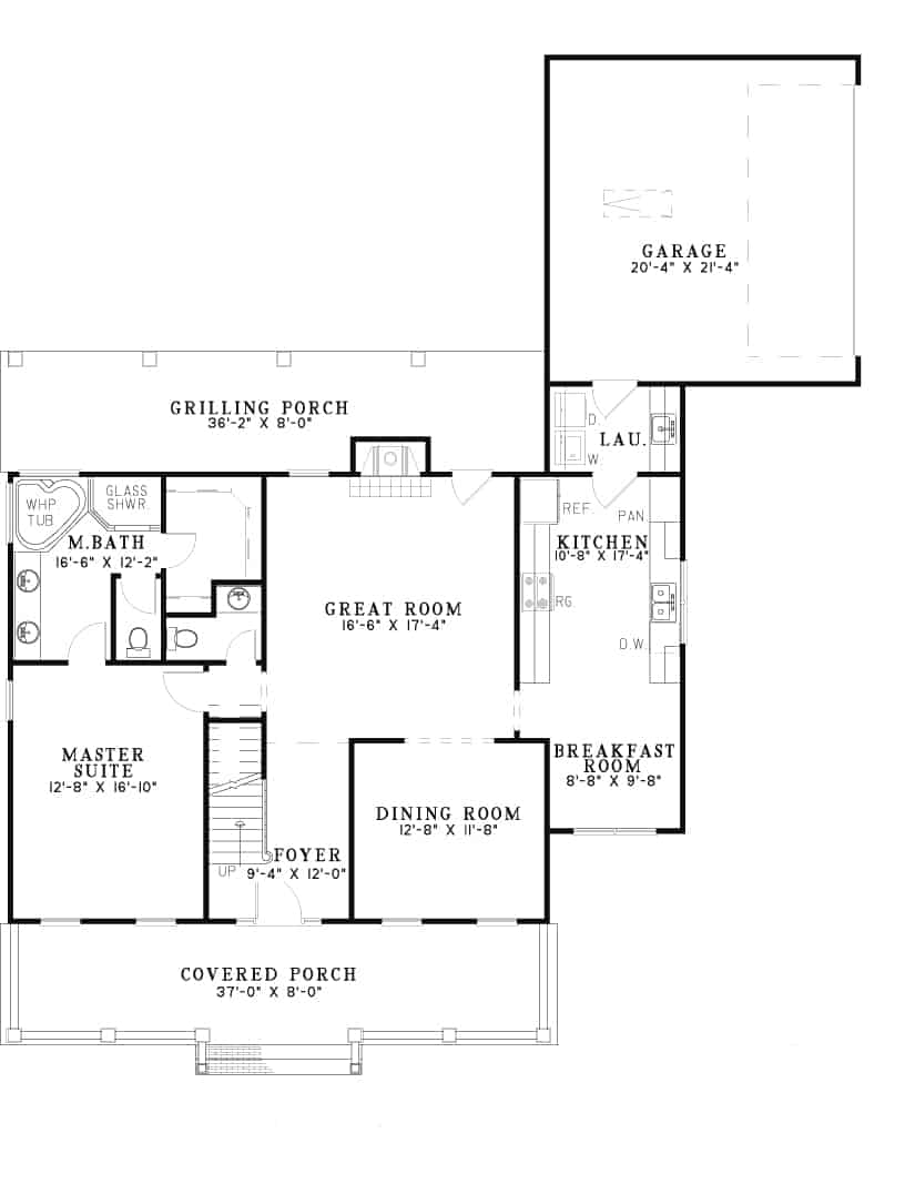 Floor Plan First Story