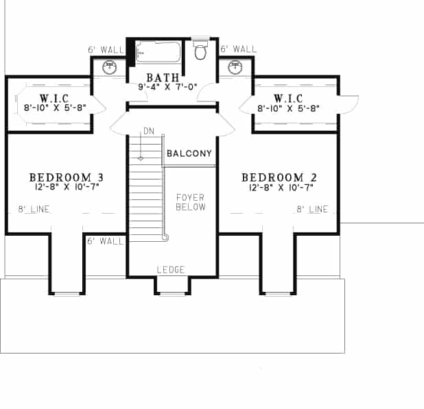 Floor Plan Second Story