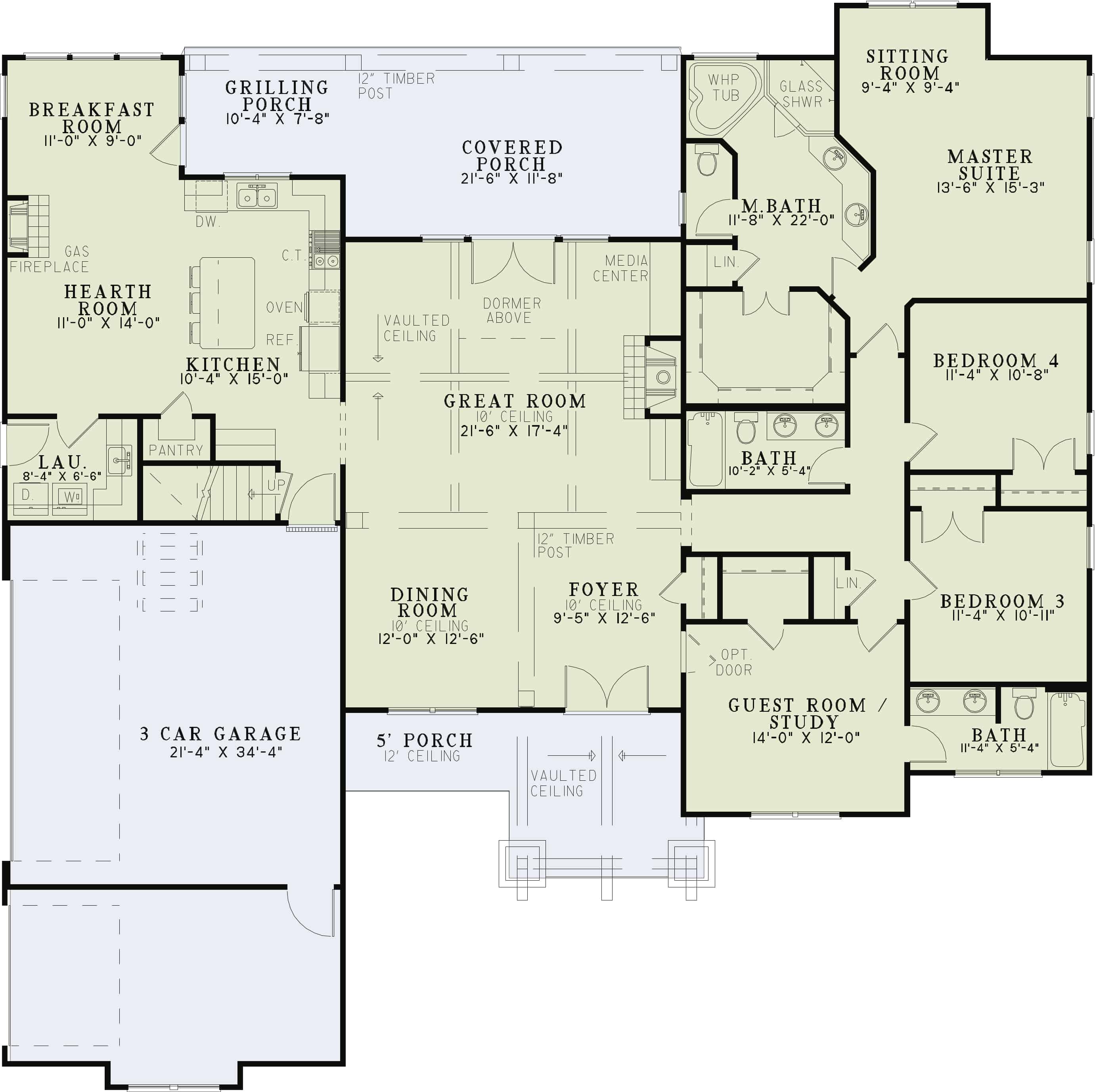 Floor Plan Main Level