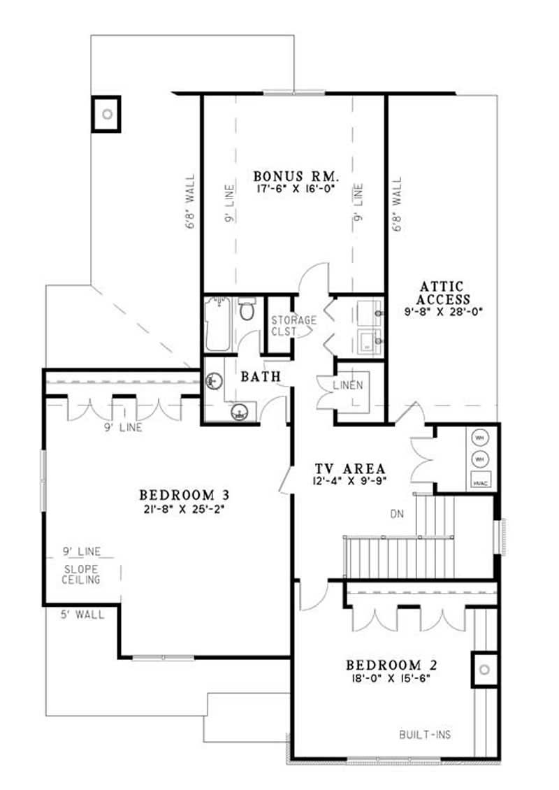 Floor Plan Upper Level